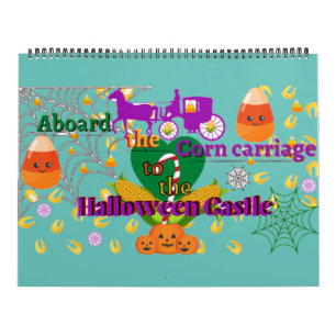 Calendrier des bonbons d'Halloween.