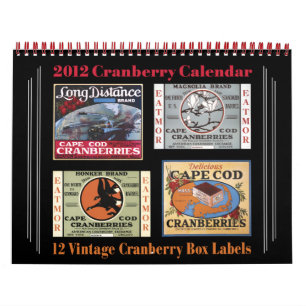 Calendrier des canneberges 2012