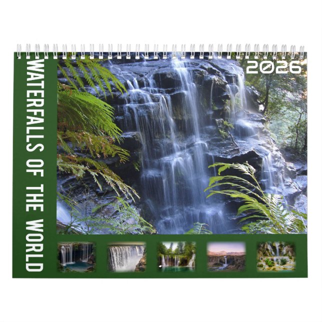 Calendrier des Cascades du Monde 2026 (Protection)