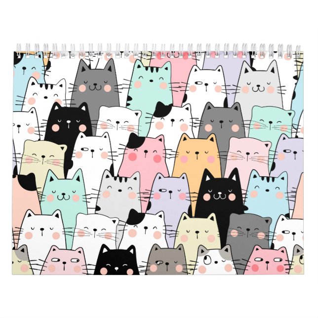 calendrier des chats 2024 (Protection)