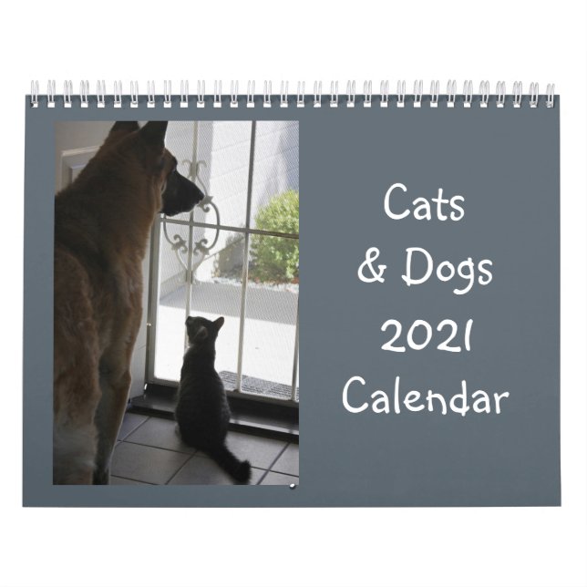 Calendrier des chats et des chiens (Protection)