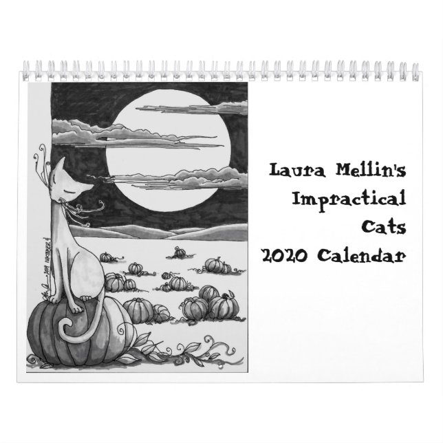 Calendrier des chats impratiques de Laura Mellin 2 (Protection)