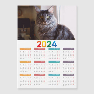 Calendrier des chats Maine Coon