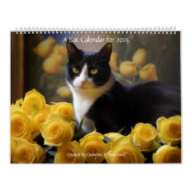 Calendrier des chats - Par Catherine D. Marchand