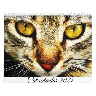 Calendrier des chats pour 2021