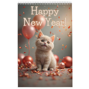 Calendrier des chats pour 2025