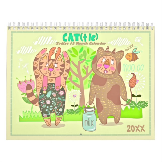 Calendrier des chats Zodiac 2021 (Protection)