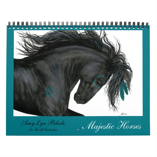 Calendrier des chevaux majestueux par BiHrLe (Protection)