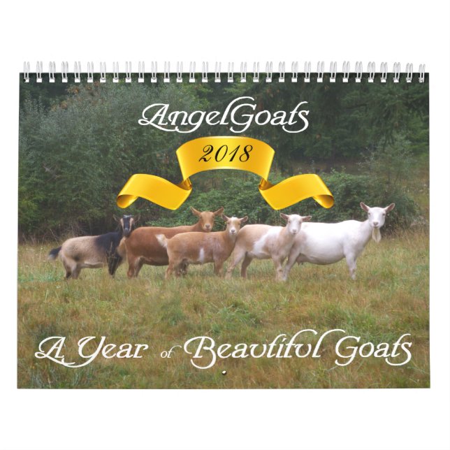 Calendrier des chèvres Belles chèvres AngelChèvres (Protection)