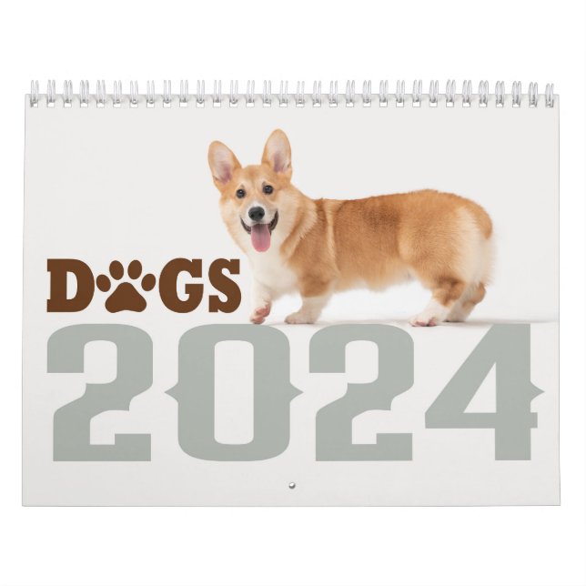 Calendrier des chiens 2024 (Protection)