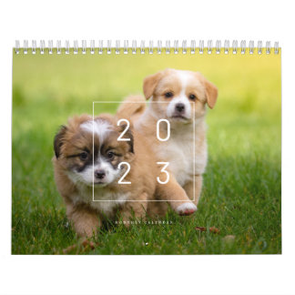 Calendrier des chiens mignons 2023