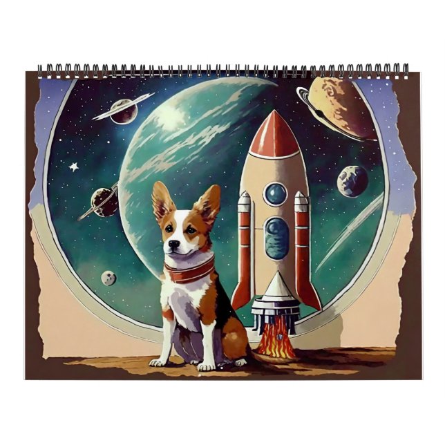 Calendrier des chiens spatiaux soviétiques (Protection)