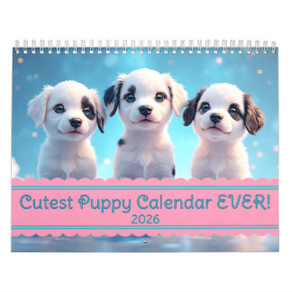 Calendrier des chiots les plus mignons JAMAIS !