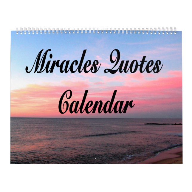 CALENDRIER DES CITATIONS MIRACLES INSPIRANTES (Protection)