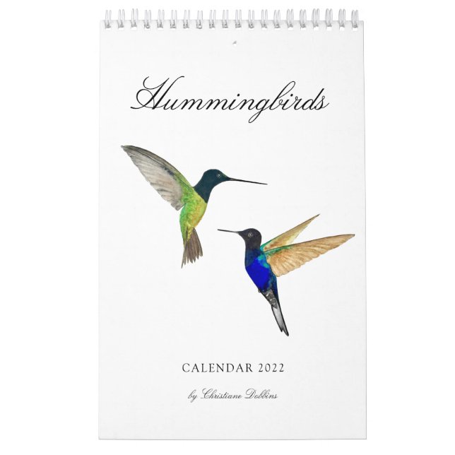 Calendrier des colibris (Protection)