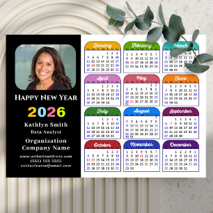Calendrier des couleurs 2026 Vacances US Entrepris