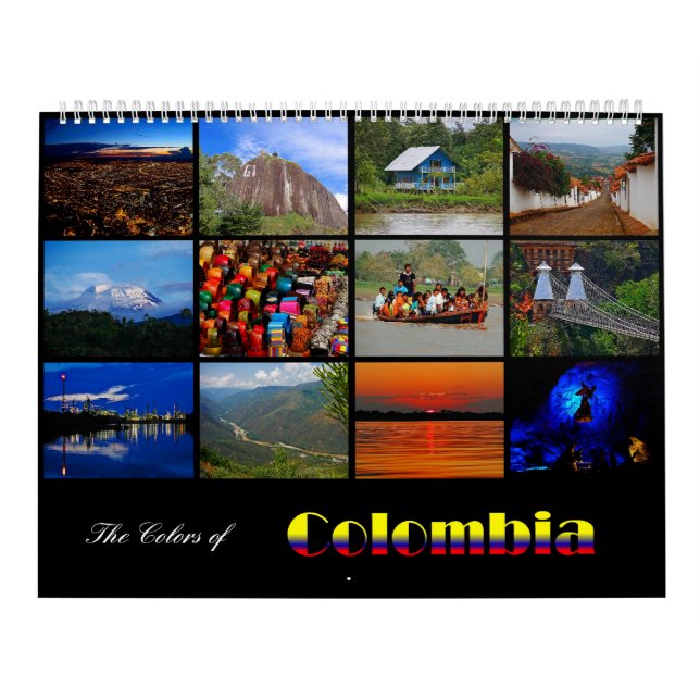 Calendrier des couleurs de la Colombie 2015 (Protection)