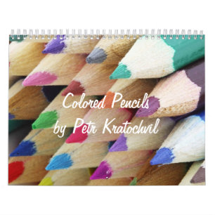 Calendrier des crayons colorés