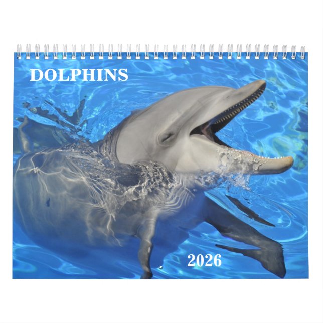 Calendrier des dauphins de Bottlenose (Protection)