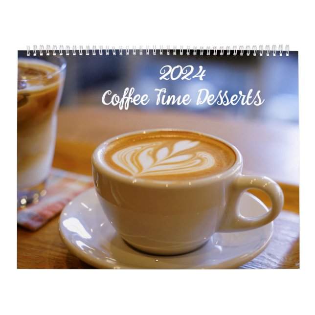 Calendrier des desserts de café 2024 (Protection)