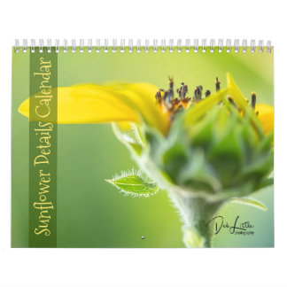 Calendrier des détails du tournesol