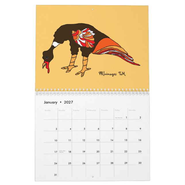Calendrier des dindes 2013 de BlueSky (Jan 2027)