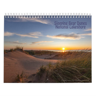 Calendrier des dunes d'ours endormies