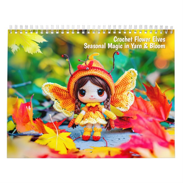 Calendrier des Elfes de Fleur au Crochet – Magie S (Protection)