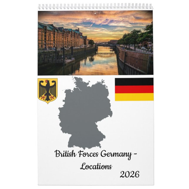 Calendrier des emplacements des forces britannique (Protection)