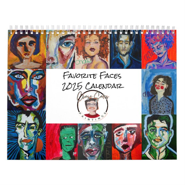 Calendrier des faces favorites 2025 (Protection)