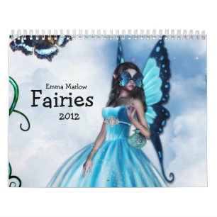 Calendrier des fées 2012 par Emma Marlow