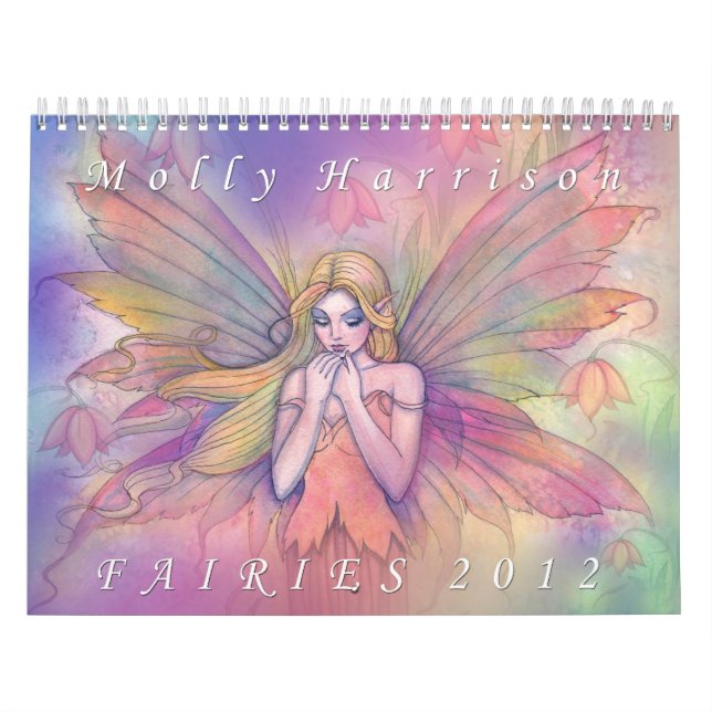 Calendrier des fées 2012 par Molly Harrison (Protection)