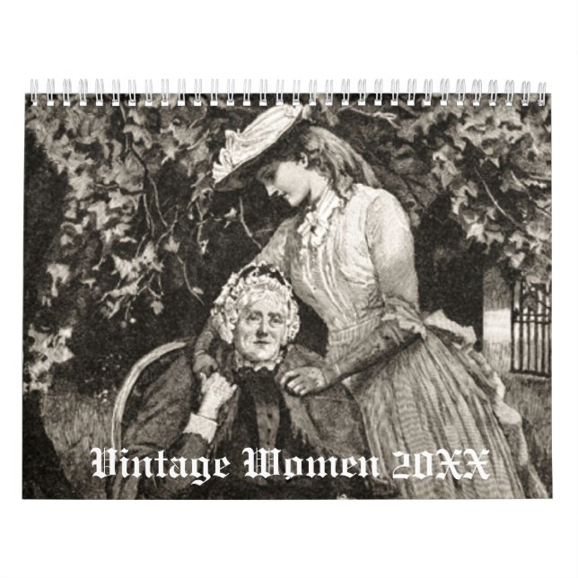 Calendrier des femmes vintages 20XX (Protection)