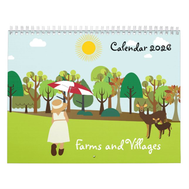 Calendrier des fermes et villages (Protection)