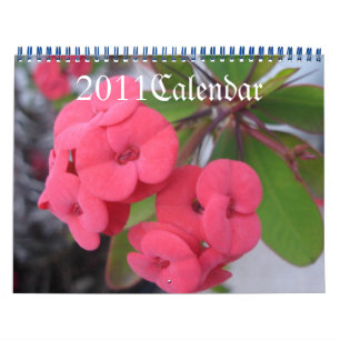 Calendrier des fleurs 2011,