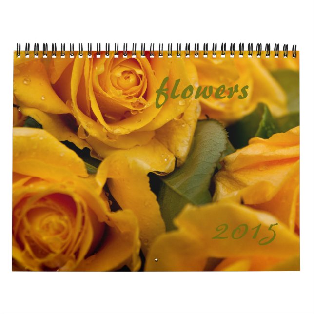 Calendrier des fleurs 2015 (Protection)