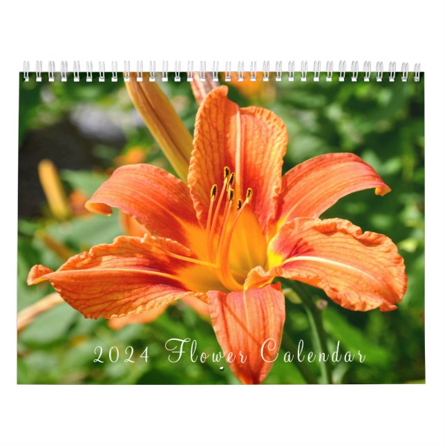 Calendrier des fleurs 2024 (Protection)