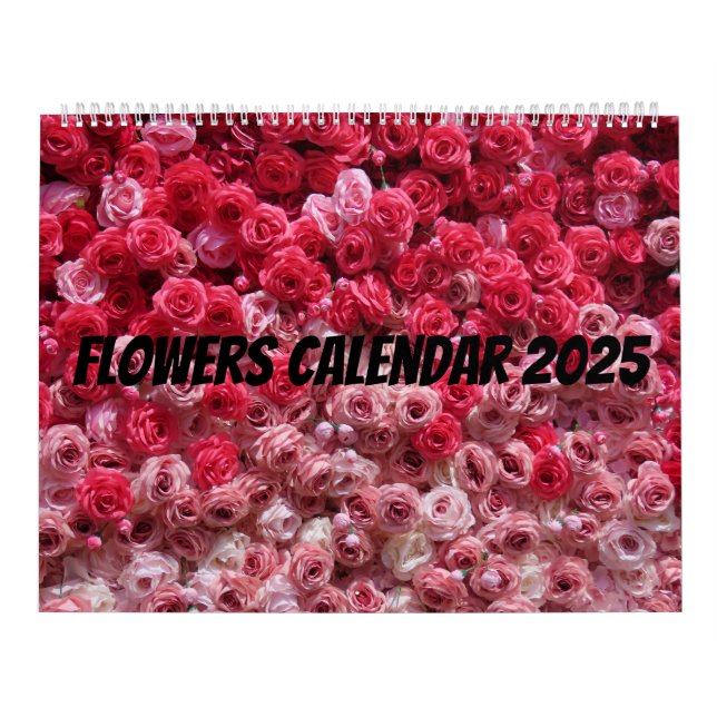 Calendrier des fleurs 2025 (Protection)