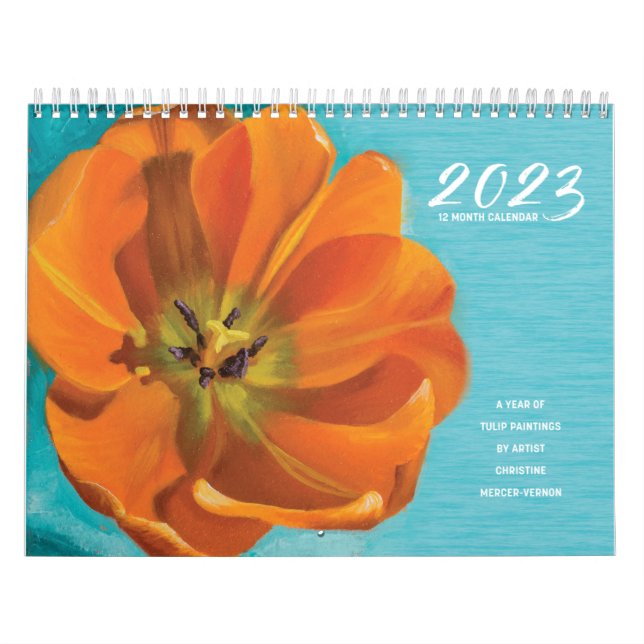 Calendrier des fleurs de tulipes 2023 (Protection)