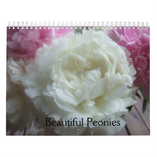 Calendrier des fleurs des pivoines (Protection)
