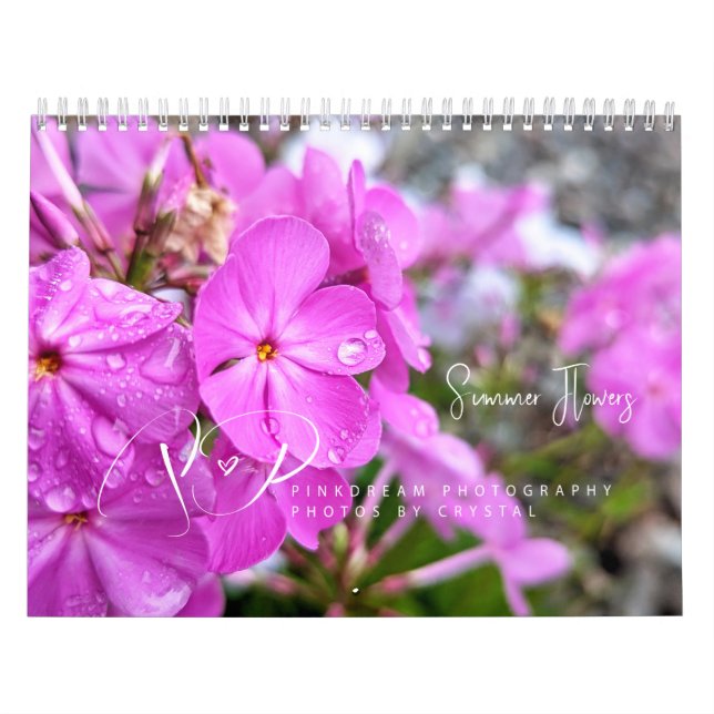 Calendrier des fleurs d'été en cours d'exécution (Protection)