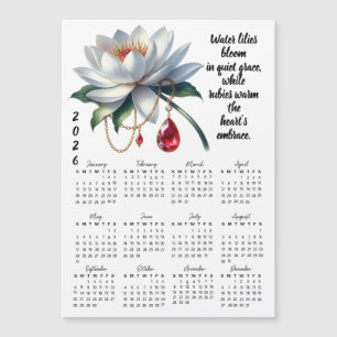 Calendrier des fleurs et pierres de naissance de j