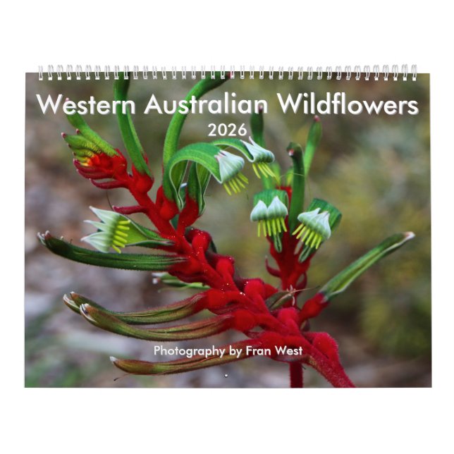 Calendrier des Fleurs sauvages de l'Australie occi (Protection)
