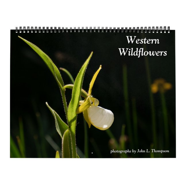 Calendrier des fleurs sauvages de l'Ouest 2026 (Protection)