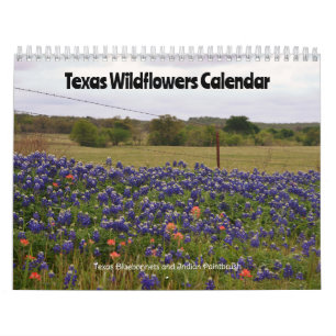 Calendrier des fleurs sauvages du Texas