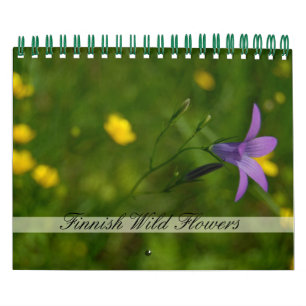 Calendrier des fleurs sauvages finlandaises