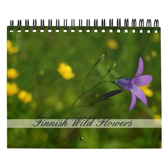 Calendrier des fleurs sauvages finlandaises (Protection)