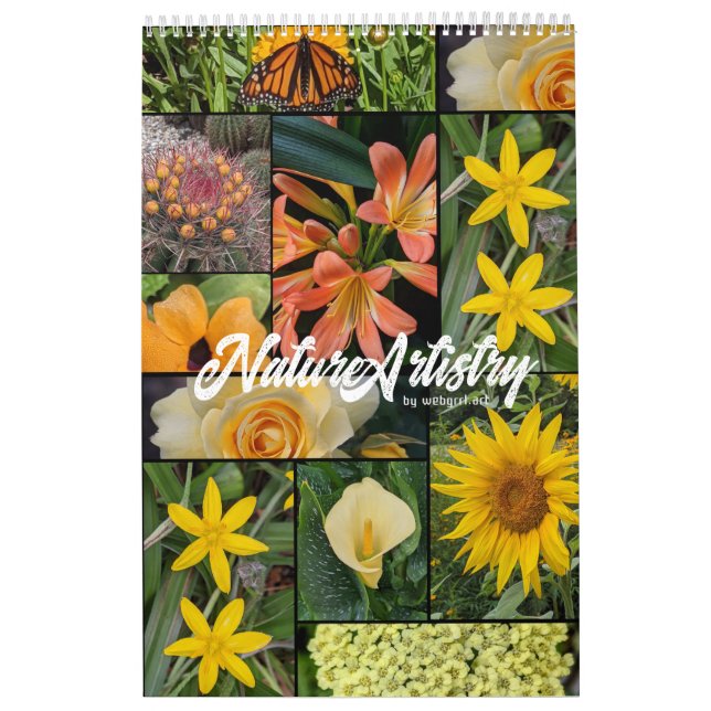 Calendrier des fleurs Vol 2 Nature Artiste Floral (Protection)