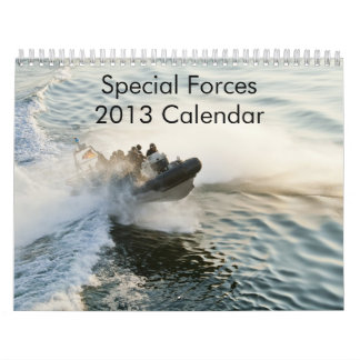Calendrier des forces spéciales 2013