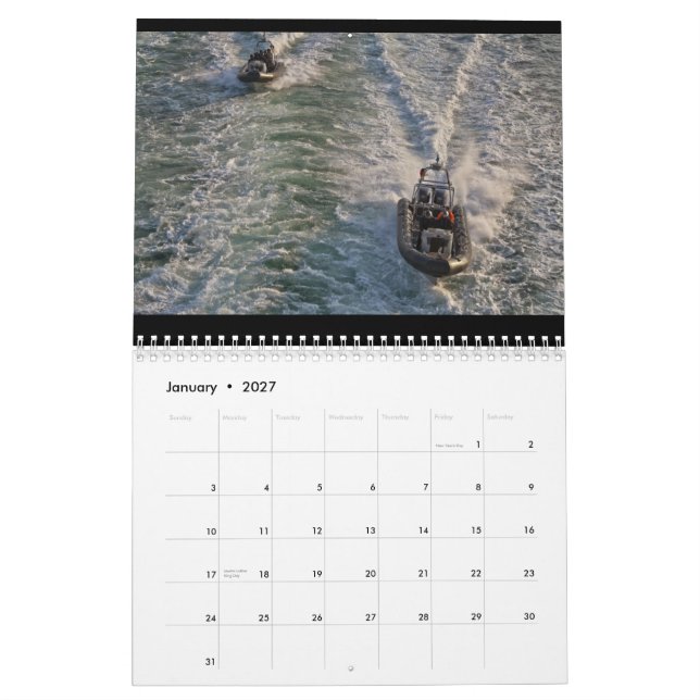 Calendrier des forces spéciales 2013 (Jan 2027)
